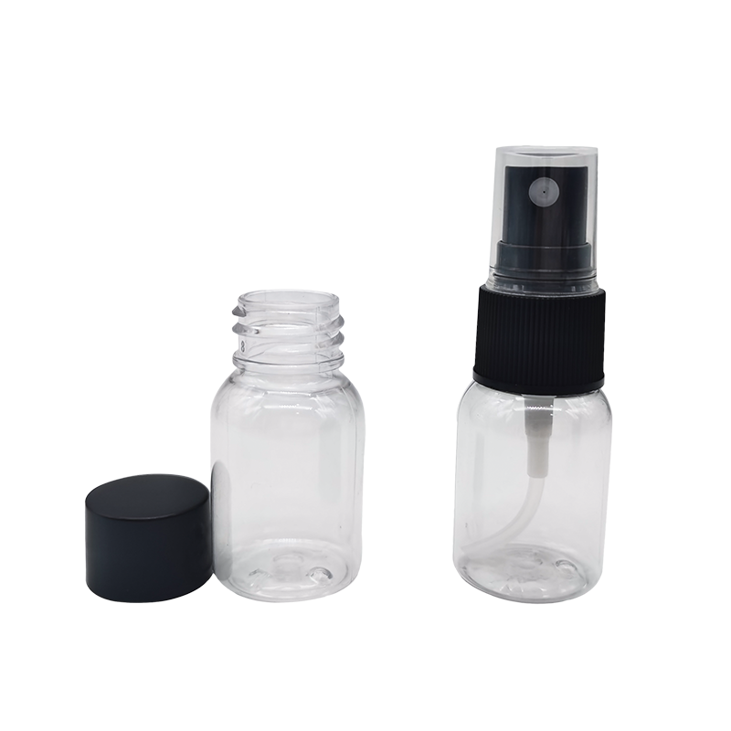 Priehľadná fľaštička v spreji na parfum